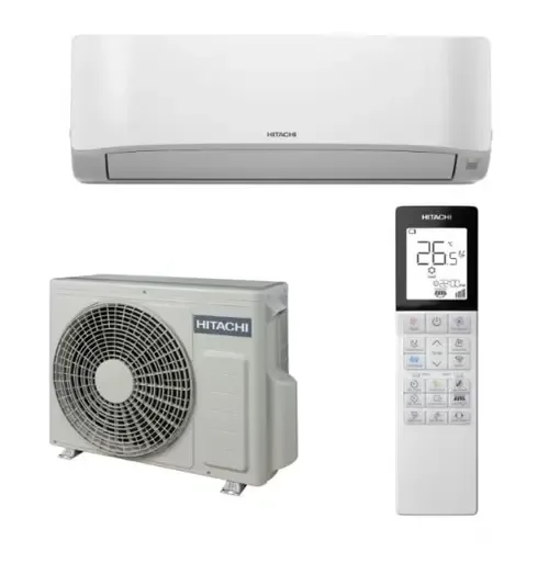 Aparat aer conditionat Hitachi Air Home 400, Split, 9000 BTU, WiFi, Smart Eco, AirCloudHome (Alb) - bestgaming.ro