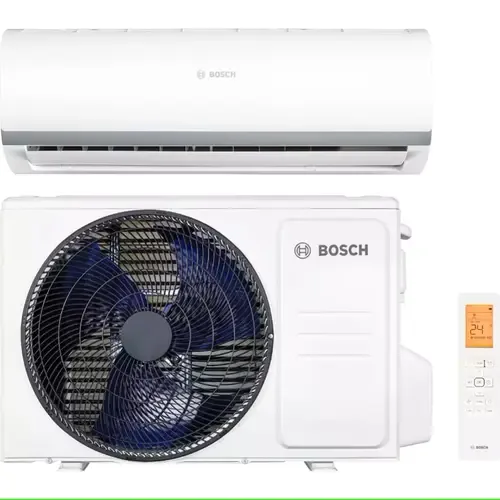 Aparat de aer conditionat Bosch Climate 2000, 24000 BTU, Clasa A++/A+, 50 mp, Inverter, Catalizator rece, Ionizare (Alb) - bestgaming.ro