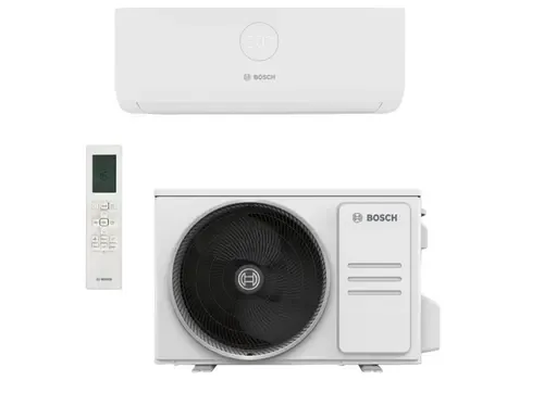 Aparat de aer conditionat Bosch Climate 3000i, 9000 BTU, A++/A+, Filtru catalizator rece, functie Wind avoid me, functie Follow-me, Wi-Fi Ready (Alb) - bestgaming.ro